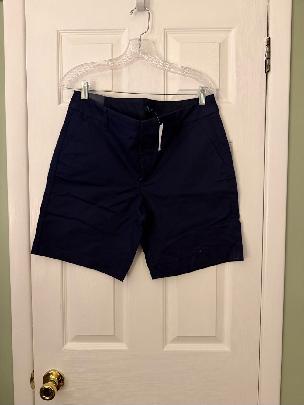 J crew factory navy blue Bermuda shorts